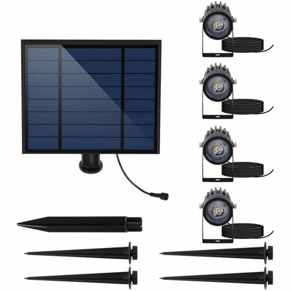 Solar lamp Lumisky Roundy Grey-4