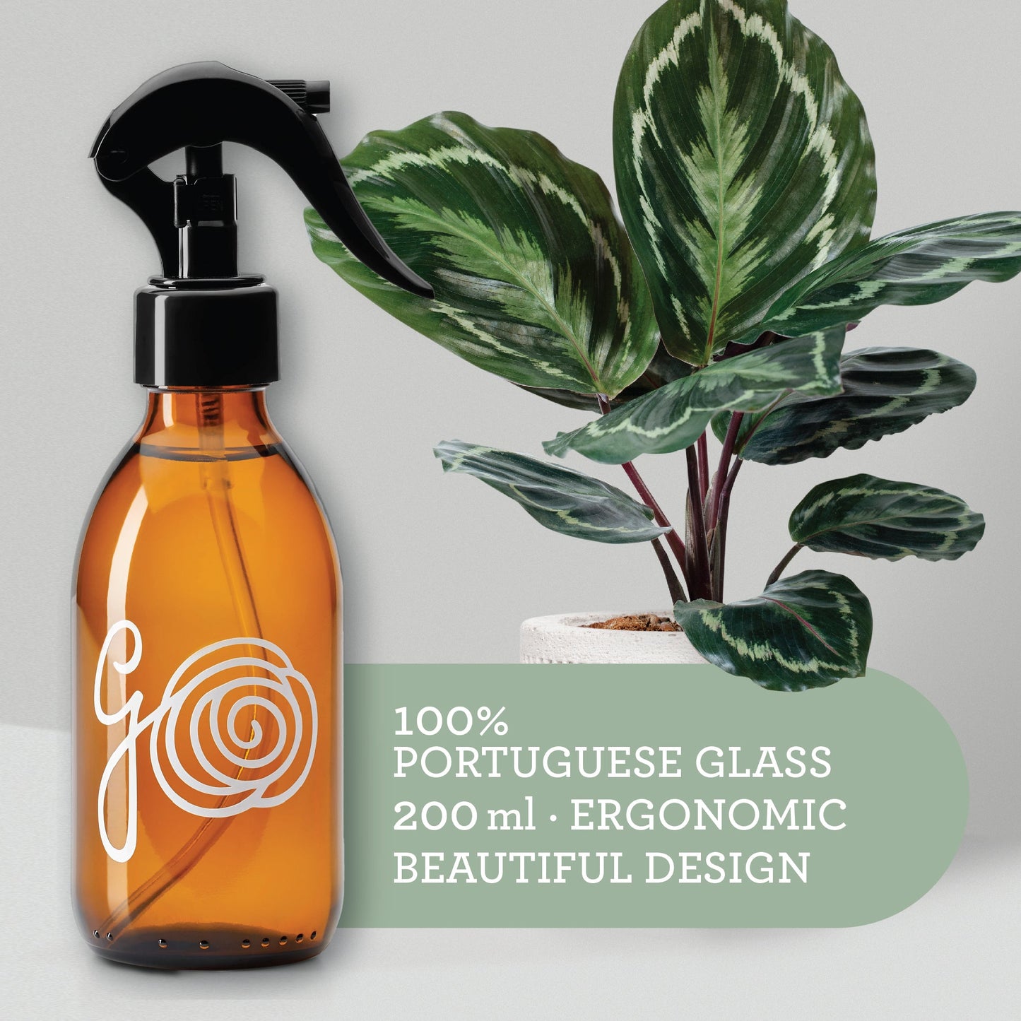 Generosa Strength & Protection Bundle - Natural Plant Care Kit for Strong, Healthy Plants | Plant Food 50ml, Leaf Cleanser 200ml, Leaf Protector 50ml, Plant Mister 200ml-4