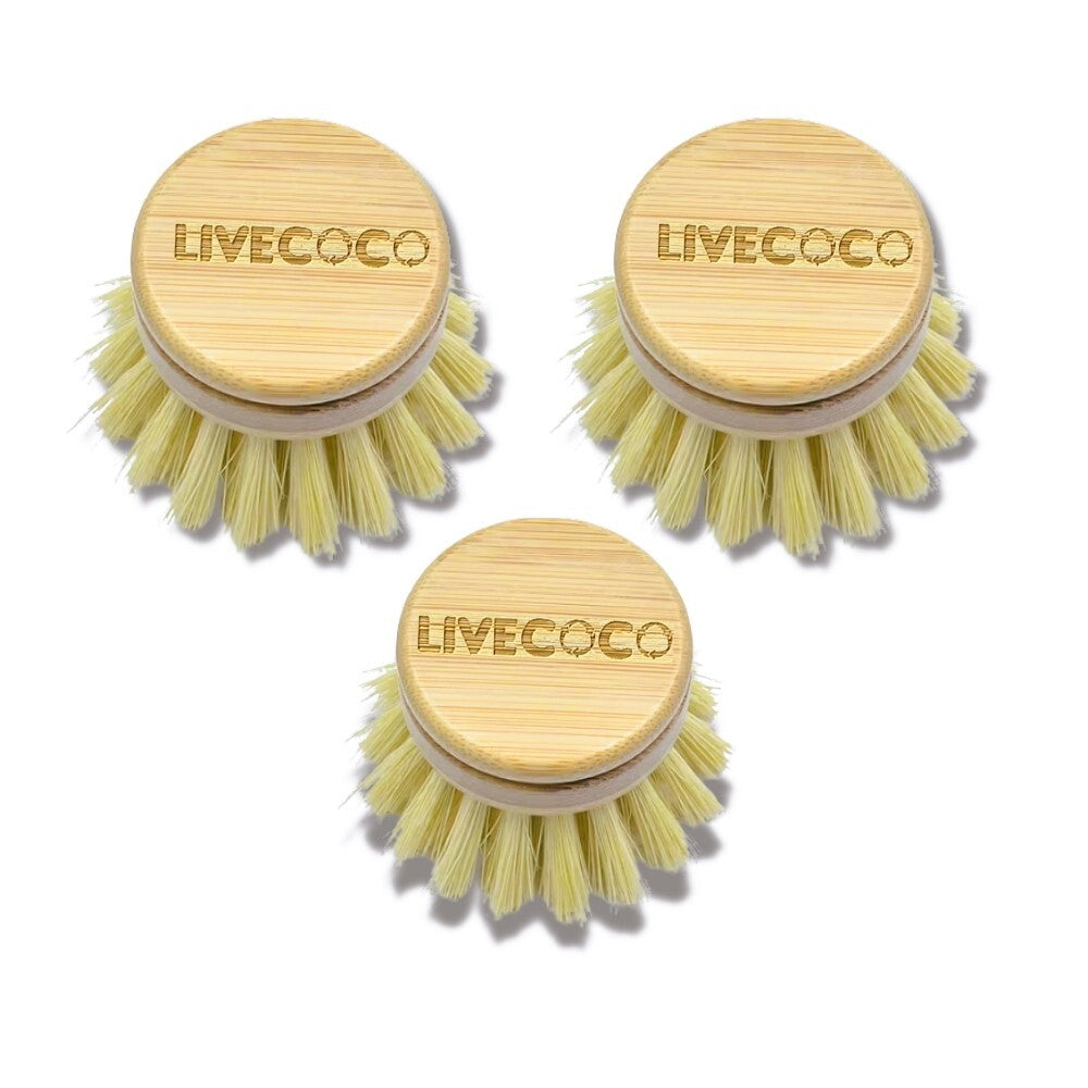 Eco Dish Cleaning Set & Replacement Brushes-1