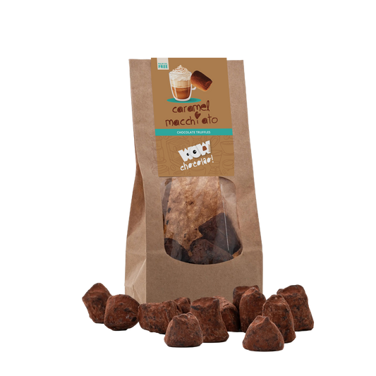 Caramel Macchiato Chocolate Truffles - Biodegradable bag 130g-0