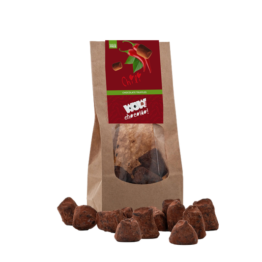 Chili Chocolate Truffles - Biodegradable bag 130g-0