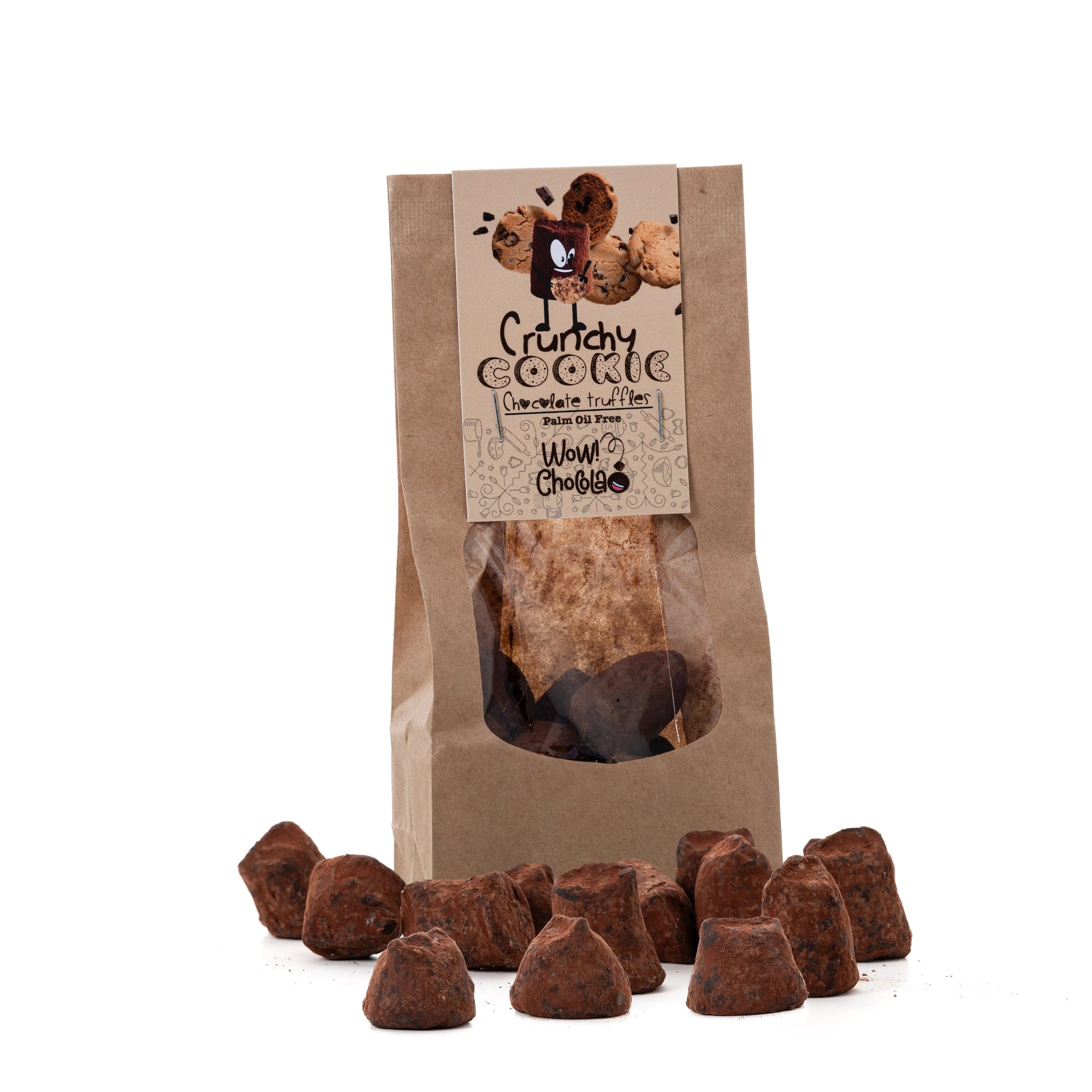 Cookies Chocolate Truffles - Biodegradable bags 130g-1