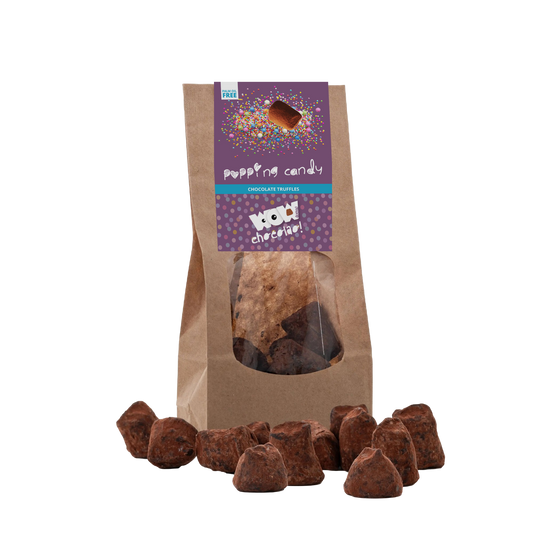 Popping Candy Chocolate Truffles - Biodegradable bag 130g-0