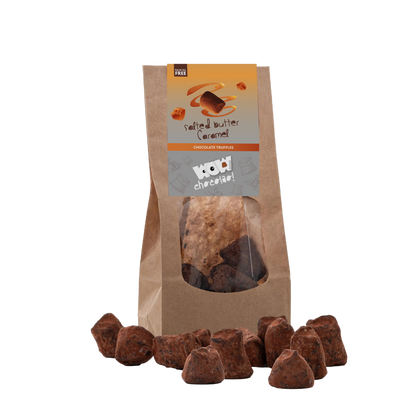 Salted Caramel Chocolate Truffles - Biodegradable bags 130g-0